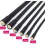 Length 35cm Handled Urethral Stretching Bladder Toys Relieve Stress Toys For Men Relaxing (5.5mm(dia), black)