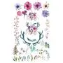 WYUEN 12 PCS/lot Flower Temporary Tattoo Sticker for Women Men Fake Tatoo Body Art Adult Waterproof Hand Stickers 9.8X6cm (FW12-14) WYUEN 12 PCS/lot Flower Temporary Tattoo Sticker for Women Men Fake Tatoo Body Art Adult Waterproof Hand Stickers 9.8X6cm (FW12-14)