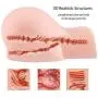 Pussy Ass Masturbator for Male, 3D Realistic Butt Vagina and Anal Stroker for Couples Men Masturbation, Silicone Virgin Anus Love Doll with 2 Hole (5.6 pounds)