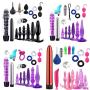 ❤ Women Men Vibrantor Kit Amal Plug Adult Six Toy Massage Tools Finger Massage Amus Washer