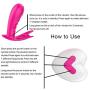 Qhufnng Silicone Egg Powerful Quiet Multispeed Wireless and Travel Friendly Adult Toys for Women Portable