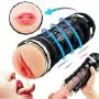 Male Masturbator Cup,Electric Vibrating Pocket Pussy Stroker with Voice, Powerful Vibration Masturbation with Realistic Tight Vagina,Oral Sex Toys for Man Male Masturbator Cup,Electric Vibrating Pocket Pussy Stroker with Voice, Powerful Vibration Masturbation with Realistic Tight Vagina,Oral Sex Toys for Man