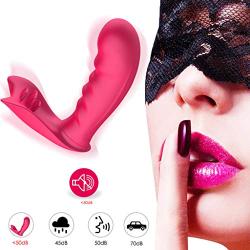 Remote Control Invisible But-terfly Silicone Waterproof USB Rechargeable Wearable Vibrant Toy for Women Couples