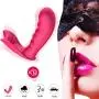 Remote Control Invisible But-terfly Silicone Waterproof USB Rechargeable Wearable Vibrant Toy for Women Couples
