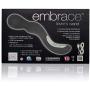 CalExotics Embrace Lover’s Wand – Silicone Waterproof Personal Massager Vibrator – 30 Function Rechargeable Adult Sex Toys for Couples – Black