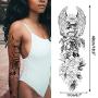 Sleeve Tattoos for Women Teen Girls and Kids,Full Arm Japanese Tattoo Flowers,Waterproof and Long-Lasting Body Art Realistic Tattoo Stickers