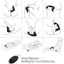 PHANXY® Upgraded Remote Control 9 Speeds Vibrating Prostate Massager Rechargeable G Spot Vibrator Waterproof Anal Sex Toy for Men Women and Couples