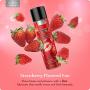 Personal Lubricant 8 oz Water Based Strawberry-Flavored Lube for Women, Men and Couples