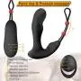 Vibrating Prostate Massager, Enlove, Anal Vibrator with Penis Ring and Dual Motor, 10 Vibrations Anal Sex Toy Anal Plug with Remote Control for Male Men and Couples Vibrating Prostate Massager, Enlove, Anal Vibrator with Penis Ring and Dual Motor, 10 Vibrations Anal Sex Toy Anal Plug with Remote Control for Male Men and Couples