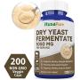Dried Yeast Fermentate 1050mg 200 Veggie Caps (Non-GMO & Gluten Free) Powerful Immune System & Seasonal Sensitivity Support, Whole Cell Saccharomyces Cerevisiae Yeast