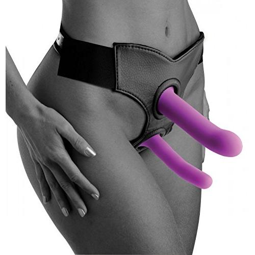 Strap U Incurve Silicone G-Spot Duo Dildo Set