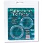 California Exotics Silicone Rings Set, Large and X-Large