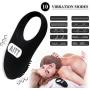 Movitip Silicone Penis Ring Cock Ring Penis Vibrator,Rechargeable Clitorial Vibrators Sex Toy for Female,Waterproof Sex Toy for Couple