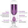 Male Masturbator 3D Realistic Pocket Pussy Electric Automatic Vibrating Masturbation Cup Adult Sex Toys for Men 10 Powerful Thrusting Modes 10 Speeds 3 Female Moans