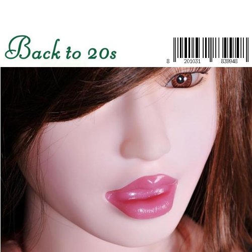 Backto20s® Deep Throat Sexy Girl Inflatable Semi-Solid Silicone Love/Sex Doll