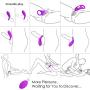 Vibrating Cock Ring, Remote Control 9-Speed Penis Ring Vibrator Medical Silicone Waterproof Rechargeable Powerful Vibration Sex Toy for Male and Couples