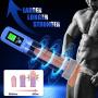 Electric Male Penis Vacuum Pump, Feelingirl Men Adult Sex Toys Rechargeable Automatic Enhancement Training Device with 4 Suction Intensities for Stronger Bigger Erections