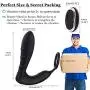 Male Prostate Massager Vibrator with Penis Ring, Treediride Waterproof P-Spot Anal Plug Sex Toys Rechargeable Vibrator 10 Vibrating Mode Gay Adult Toys Stimulator for Men Couple Women Male Prostate Massager Vibrator with Penis Ring, Treediride Waterproof P-Spot Anal Plug Sex Toys Rechargeable Vibrator 10 Vibrating Mode Gay Adult Toys Stimulator for Men Couple Women