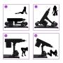 MachineGuns Automatic Adult Massage for Women with Attachments(Black)