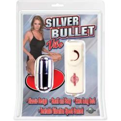 Pipedream Silver Bullet Vibe, Silver