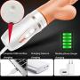 RITER G Spotter Dido Sucking Vibrantor with Heating Massager with 10 Vibrantion & 3 T-hrusting Six Toy for Women&Couples - Rechargeable