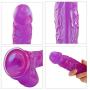 Worth Having / 9.1 Inch Purple King Kong Ultra Soft Medical-Grade T-PE Sticks for Women Men Beginners Flexible