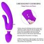 Wireless Magic Handheld Massager - 10 Kinds of Vibration Frequency - Waterproof - Ultra-Quiet - USB Magnetic Charging