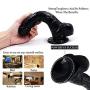 HYLHYL5-F Bǎck Mǎssǎging Hǎndhěld Rǒtǎting, Black 7 inch Flexible PVC Handheld Body Massage Stick Training Kit for Women Personal Massager Toy | Diameter 4cm/1.57iches