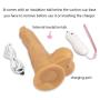 Oneisall Deep Thrusting Up and Down Dildo Vibrators Penis Sex Massager Toy for Female,Pump