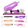 Automatic Sex Machine with Suction Cup, Auto Retractable,Magic Wand+ Ex-Tension Rod, Multi-Speed Adjustable Thrusting & Pumping with 6 Dildo Attachments Automatic Sex Machine with Suction Cup, Auto Retractable,Magic Wand+ Ex-Tension Rod, Multi-Speed Adjustable Thrusting & Pumping with 6 Dildo Attachments