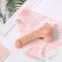 Huge Waterproof Lifelike Artificial Penis with Suction Cup Realistic Massaging Magic Rod