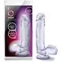 B Yours Sweet and Hard 1 Clear Dildo