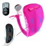 Wearable Panty Vibrator Vibrating Panties Silent Cozy Massage Panties C String Underwear Massager Wireless Remote Control Vibrators 10 Speeds Invisible Underwear Sex Toy for Woman