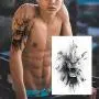 Rejaski 9 Sheets Super Long Full Arm Temporary Tattoo Sleeves For Men Women Realistic Lion Wolf Body Art Chest Shoulder Fake Tatoos Paper Waterproof Large Eagle Dragon Animal Temporary Tattoos Sticker Rejaski 9 Sheets Super Long Full Arm Temporary Tattoo Sleeves For Men Women Realistic Lion Wolf Body Art Chest Shoulder Fake Tatoos Paper Waterproof Large Eagle Dragon Animal Temporary Tattoos Sticker