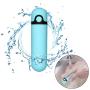 Mini Wand Massager, Personal Massager Wand Handheld 10 Speeds Vibrating Bullet Waterproof Rechargeable for Women