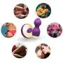Bullet Vibrator SEXYSHEEP Waterproof Vibrating Egg Sex Toys for Women in Silicone s Wireless USB Rechargeable Vibrator with 10 Modes (Purple)