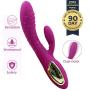 Silent Massager USB Charging Port Personal Handheld Electric Cordless Powerful Rechargeable Waterproof Gift
