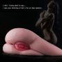 SINLOLI Virgin Pussy Ass Doll,3D Realistic Male Masturbator Ass Vagina Anal Sex Toys for Male Masturbation (Spoons Position)