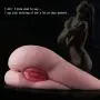 SINLOLI Virgin Pussy Ass Doll,3D Realistic Male Masturbator Ass Vagina Anal Sex Toys for Male Masturbation (Spoons Position)
