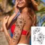 22 Sheets Large 3D Flowers Temporary Tattoos Stickers for Women, Including 10 Sheets Large Black Rose Peony Flowers, Waterproof Fake Tattoos Body Art Arm Sketch Tattoo Stickers for Women, Girls Beauty 22 Sheets Large 3D Flowers Temporary Tattoos Stickers for Women, Including 10 Sheets Large Black Rose Peony Flowers, Waterproof Fake Tattoos Body Art Arm Sketch Tattoo Stickers for Women, Girls Beauty