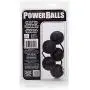 CalExotics Power Balls - Ben Wa Kegel Weights - Pelvic Floor Exerciser - Anal Beads - Adult Sex Toys - Black