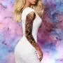 Leoars 4 Sheets Large Arm Temporary Tattoos and 4 Sheets Full Arm Sleeve Tattoo Sticker, Black Animal Eye Flower Fake Tattoos Sleeve Body Art for Women Men Leoars 4 Sheets Large Arm Temporary Tattoos and 4 Sheets Full Arm Sleeve Tattoo Sticker, Black Animal Eye Flower Fake Tattoos Sleeve Body Art for Women Men