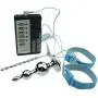 YTGOOD Urethral Sound Anal Plug Sets for Men Stainless Electric Shock Pulse Penis Stimulation Urethral Sounds Anal Plug Sets Metal Butt Plug Cock Ring Rope Couples SM Sex Toy Male Masturbation Tool