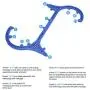 MP005 Back Massager Handheld Tool - Newest Version Steel Balls Shiatsu Deep Tissue Trigger Point Therapy Self Muscle Massage Stick Bar Extra Long for Neck Shoulder Foot Back and (Larger Back Massager) MP005 Back Massager Handheld Tool - Newest Version Steel Balls Shiatsu Deep Tissue Trigger Point Therapy Self Muscle Massage Stick Bar Extra Long for Neck Shoulder Foot Back and (Larger Back Massager)