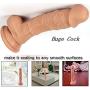 Namee Deluxe Realistic Dong Penis, 20 CM Premium Dildo Huge Cock with Natural Tight Veins and Extra Strong Suction Cup&Ball for Woman Adult Sex Toys Sex Games (415 g) (7 inches)