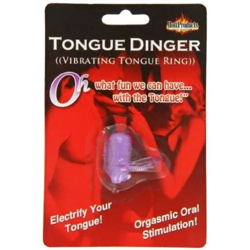 Hott Products Tongue Dinger, Purple Hott Products Tongue Dinger, Purple