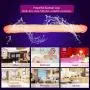 KIFDDSAZ Dî`Ld.ɔS 18.15 in Double-Ended Headed Huge Flexible Dual Density Rod Handheld Body Massage Wand Waterproof KIFDDSAZ Dî`Ld.ɔS 18.15 in Double-Ended Headed Huge Flexible Dual Density Rod Handheld Body Massage Wand Waterproof