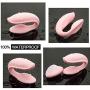 XSEXO Wireless Remote Control Rechargeable Mini Finger U Shape Sucking Massager with Strong Patterns Handsfree USB Waterproof Massager Wand