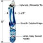 Mermaid Treasure Aquamarine Glass Dildo 8 Inch Mermaid Treasure Aquamarine Glass Dildo 8 Inch