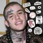 Lil Peep Face Tattoo Set | Temporary Tattoos | Halloween Costume | Skin Safe